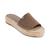DKNY | Women's Camillo Slip-On Espadrille Platform Slide Sandals, 颜色Birch