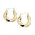 颜色: Yellow Gold, Macy's | Small Polished Tube Hoop Earrings in 10k Gold and White Gold