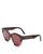 商品Dior | DIOR DiorSignature B6F Round  Sunglasses, 55mm颜色Dark Havana/Pink Solid