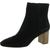 color Perfect Black, Tory Burch | Tory Burch Womens Brooke Suede Dress Booties