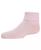 颜色: Soft Pink, Memoi | Little Girls Unisex Triple Roll Cotton Blend Ankle Socks