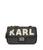 商品Karl Lagerfeld Paris | AGYNESS SHOULDER BAG颜色Black Patch
