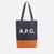color Caramel, A.P.C. | A.P.C. Women's Axelle Tote Bag - Dark Navy