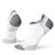商品第1个颜色White, SmartWool | Smartwool Men's Run Zero Cushion Low Ankle Sock
