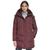Calvin Klein | Women's Faux-Fur-Trim Hooded Puffer Coat, Created for Macy's, 颜色Chianti