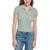 颜色: Jasper, Calvin Klein | Women's Ribbed Short-Sleeve Polo Shirt