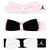 商品第2个颜色Pink Foam/White, Jordan | Jordan Open 3 Pack Headbands - Girls' Infant