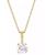 颜色: White Sapphire, Macy's | Birthstone Pendant in 14k Gold or 14k White Gold