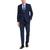 商品第1个颜色Dark Blue Windowpane, IZOD | Men's Classic-Fit Suits