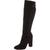 color Deep Brown, Sam Edelman | Circus by Sam Edelman Womens Clarimont Zipper Knee-High Boots