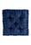 商品第4个颜色Navy, Intelligent Design | Azza Poly Chenille Square Floor Pillow Cushion