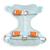 颜色: light blue, THE LICKER STORE | Arlo Large Adjustable Soft Padded No Pull Pet Harness with 3 Buckles and 3 Leash Clips