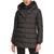 Calvin Klein | Women's Bibbed Hooded Puffer Coat, Created for Macy's, 颜色Black