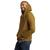 Eddie Bauer | Men's Cascade Fleece Full-Zip Faux Shearling-Lined Hoodie, 颜色antique bronze