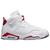 color White/Red/Black, Jordan | Jordan Retro 6 - Boys' Grade School