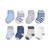 商品第2个颜色Tan/Light Blue, Touched by Nature | Organic Basic Socks, 8-Pack, 0-24 Months