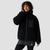 Backcountry | Mixed Fabric Fleece Jacket - Women's, 颜色Black