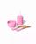 颜色: Pink, Avanchy | Baby Boys and Girls La Petite Essential Collections Gift Set, Set of 4