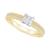 商品第2个颜色Yellow Gold, Macy's | Diamond Princess Engagement Ring (1-1/5 ct. t.w.) in 14k Gold