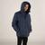 Members Only | Women's Twill Block Puffer Oversized Jacket, 颜色navy