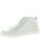 商品Kenneth Cole | Liam Mid Top Mens Leather Lace Up Casual and Fashion Sneakers颜色white