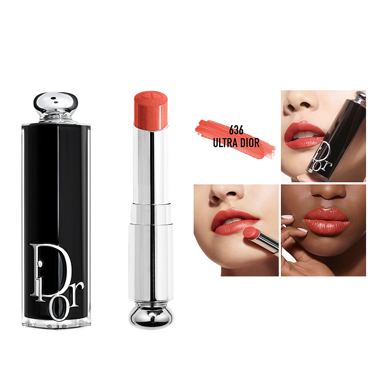商品Dior | Dior迪奥魅力新黑管保湿光泽唇膏口红3.2g 正装/替换装颜色正装636