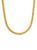 颜色: YELLOW, Anthony Jacobs | 18K Goldplated Stainless Steel Singapore Chain Necklace/24"