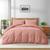 颜色: swallow grid pink, Peace Nest | Peace Nest Duvet Cover with Pillowcase