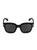 商品AMIRI | 51.5 MM Classic Logo Sunglasses颜色BLACK