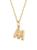 商品第6个颜色M, Saks Fifth Avenue | 14K Yellow Gold Letter Pendant Necklace