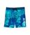 商品Hurley | Floral Checkered Boardshorts (Little Kids)颜色Blue Gaze