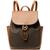 Michael Kors | Logo Cheryl Medium Drawstring Backpack, 颜色Brown/acorn