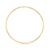 Ross-Simons | Ross-Simons Italian 4mm 18kt Gold Over Sterling Omega Necklace, 颜色20 in