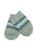 颜色: GREY, Portolano | Baby's Zigzag Woven Cashmere Mittens