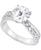 颜色: White Gold, Badgley Mischka | IGI Certified Lab Grown Diamond Engagement Ring (3 ct. t.w.) in 14k Yellow, White or Rose Gold