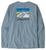 颜色: Thermal Blue, Patagonia | Patagonia Men's Line Logo Ridge Responsbilit-Tee Long Sleeve T-Shirt