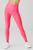 Alo | 7/8 High-Waist Airlift Legging - Golden Olive Branch, 颜色Fluorescent Pink Coral