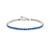 颜色: Sapphire Blue, On 34th | Silver-Tone Flex Tennis Bracelet, 7" + 1" extender, Created for Macy's