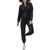 商品Tommy Hilfiger | Women's Velour Cropped Half-Zip Pullover颜色Black