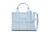 颜色: Cloud Blue, Marc Jacobs | The Leather Small Tote Bag