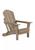 商品第6个颜色Weatherwood, Westin Outdoor | Outdoor All-Weather HDPE Folding Adirondack Chair