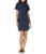 Tommy Hilfiger | Zip Jacquard Dress, 颜色True Blue Multi