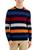 Club Room | Mens Merino Wool Blend Striped Pullover Sweater, 颜色navy blue