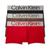商品Calvin Klein | Men's 3-Pk Steel Low Rise Trunks颜色Black/Red/Grey