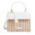 颜色: White, Modern Picnic | The Mini Luncher Wicker Lunch Box