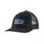 Patagonia | Patagonia Men's P-6 Logo LoPro Trucker Hat, 颜色Black