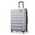 颜色: Arctic Silver, Samsonite | Samsonite Omni 2 Hardside Expandable Luggage with Spinner Wheels, Checked-Medium 24-Inch, Midnight Black
