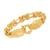 商品第1个颜色8 in, Ross-Simons | Ross-Simons Italian 24kt Gold Over Sterling Double Lion Head Link Bracelet
