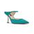 color Teal Suede, Nine West | Women's Madys Heeled Mules