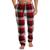 颜色: Rio Red, Perry Ellis | Perry Ellis Portfolio Mens Fleece Plaid Sleep Pant